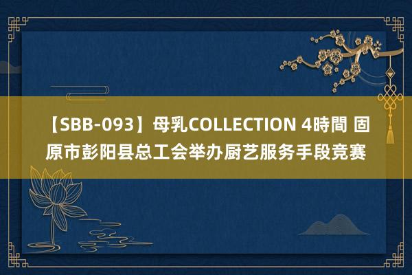 【SBB-093】母乳COLLECTION 4時間 固原市彭阳县总工会举办厨艺服务手段竞赛